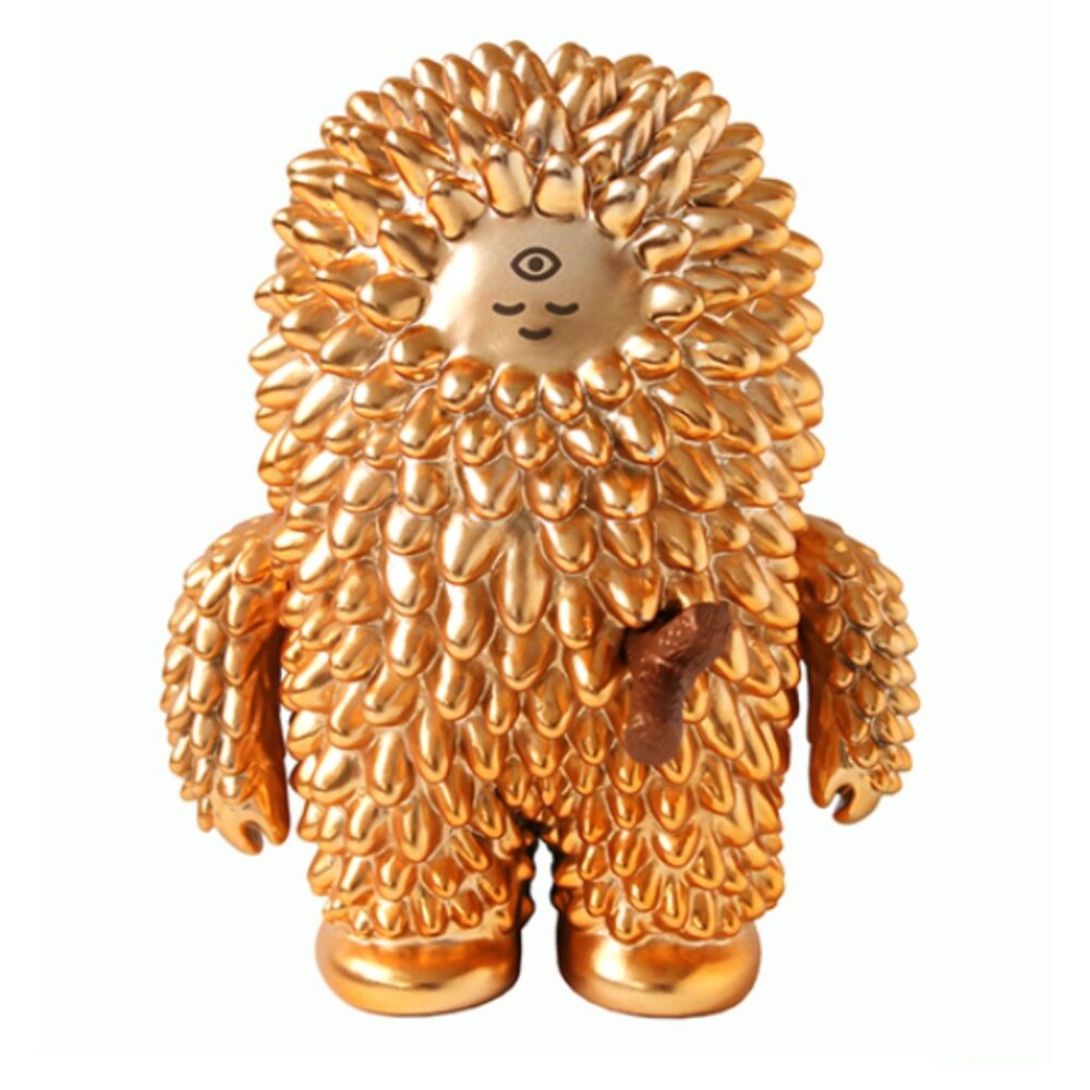 RARE Signed Fluffy House 5" Golden Treeson Figure Bubi Au Yeung LE 27/300 CIB